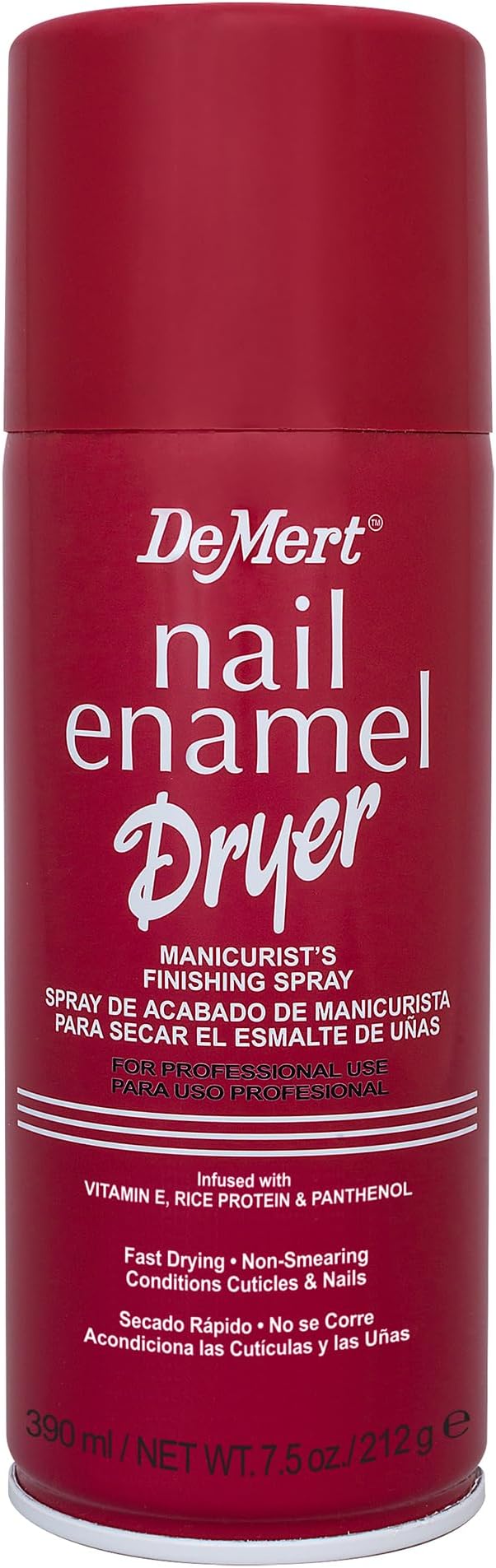 Demert Nail Enamel Dryer Finishing Spray w/ dl-Panthenol Protein & Mink Oil 212g