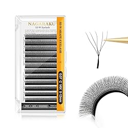 NAGARAKU 5D W Shape Eyelash Extension Supplies