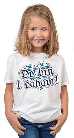 Goodman Design Lustige Bayrische Sprüche Kinder T Shirt