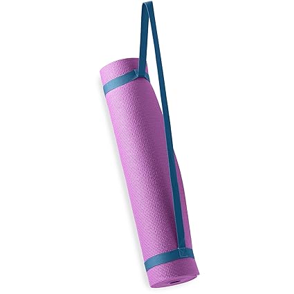 Amazon.com : Durable Yoga Mat Sling Carrying Strap (Blue ...