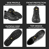 Iron Mountain Leather Safety Boots S3 SRC Steel Toe Cap Waterproof UK 10 EU 44 view 7