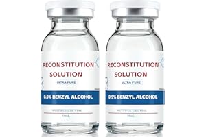 Jentatnua Solution Ultra Clean,Triple Sealed,10ML 2 Pack in Premium Glass Vials