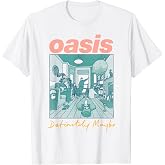 Oasis Definitely Maybe Pink Official Merchandise Tees and T Shirts for Men and Women