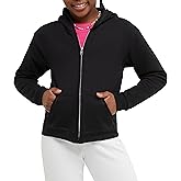 Hanes Girls' Comfortsoft Ecosmart Full-Zip Hoodie