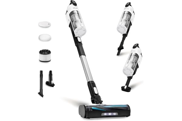 Levoit Cordless Vacuum Cleaner, Tangle-Resistant Design, 50-Min Runtime | Powerful Suction, Rechargeable, Lightweight, Self-S