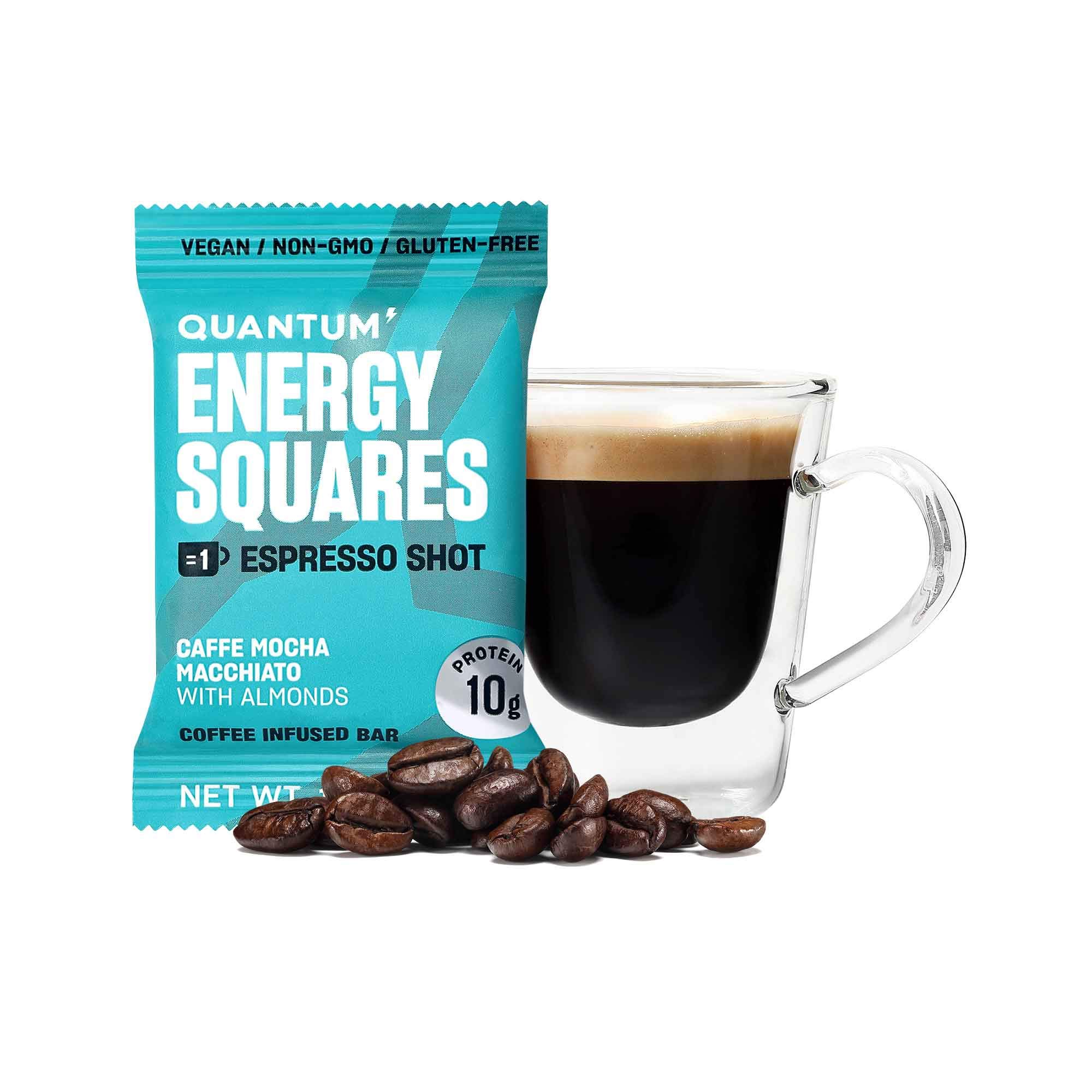 Amazon.com: Quantum Energy Squares - Coffee-Infused Energy Bars ...