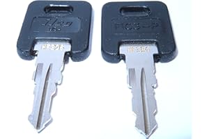 Ilco RV Motorhome Trailer Keys Cut to Lock/Key Number from HF326 T0 HF351 Working Keys Travel Trailer Motor Home Toy Hauler Keys (HF341)