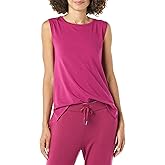 Amazon Essentials Women's Soft Breathable Cotton Relaxed-Fit Yoga Tank Top for Sports Wear (Available in Plus Size)