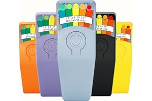 Gurtice EMF Meter Ghost Hunting Magnetic Field Detector Spirit Box Paranormal Equipment Tester 50Hz-20,000Hz Blue