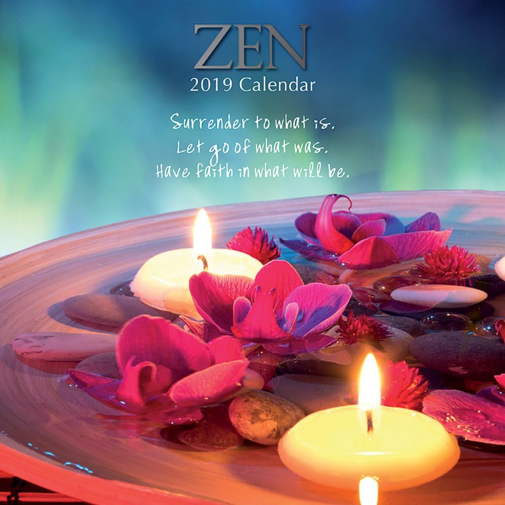 2019 Zen - 12 x 12 Wall Calendar