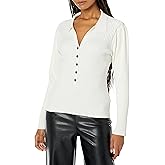 KARL LAGERFELD Paris Womens Sport Sweater, Soft WHT,Medium