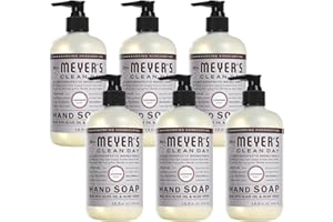 MRS. MEYER'S CLEAN DAY Liquid Hand Soap, Lavender Scent, 12.5 Fl Oz (Pack of 6)