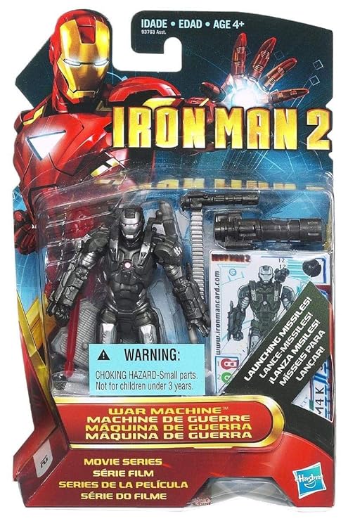 Buy Iron Man 2 Movie Series 4 Tall Action Figure Set 12