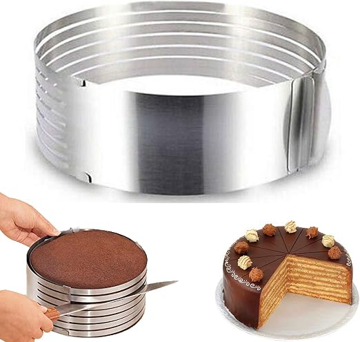 Trancheuse à Gâteau Réglable GRAND - Outil De Nivellement Et Coupe Précise Pour Pâtisserie