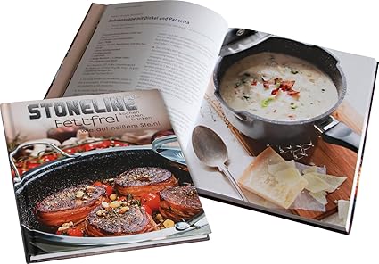 Stoneline Kochbuch Fettfrei Kochen Braten 2 Auflage Mit Uber 100 Bebilderten Rezepten Amazon De Kuche Haushalt