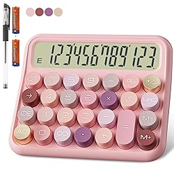 Mechanical Calculator 12 Digit Extra Large 5-Inch