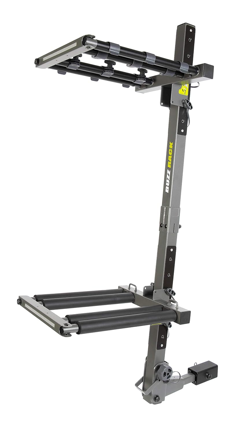 hitch mounted snowboard rack