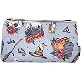 Loungefly Harry Potter Relics Character Print Cosmetic Pouch Bag