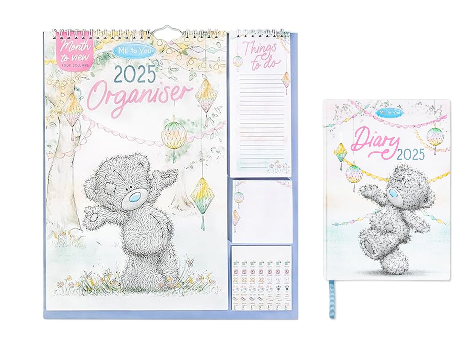 Me to You Tatty Teddy 2025 Household Planner and A5 Diary Bundle