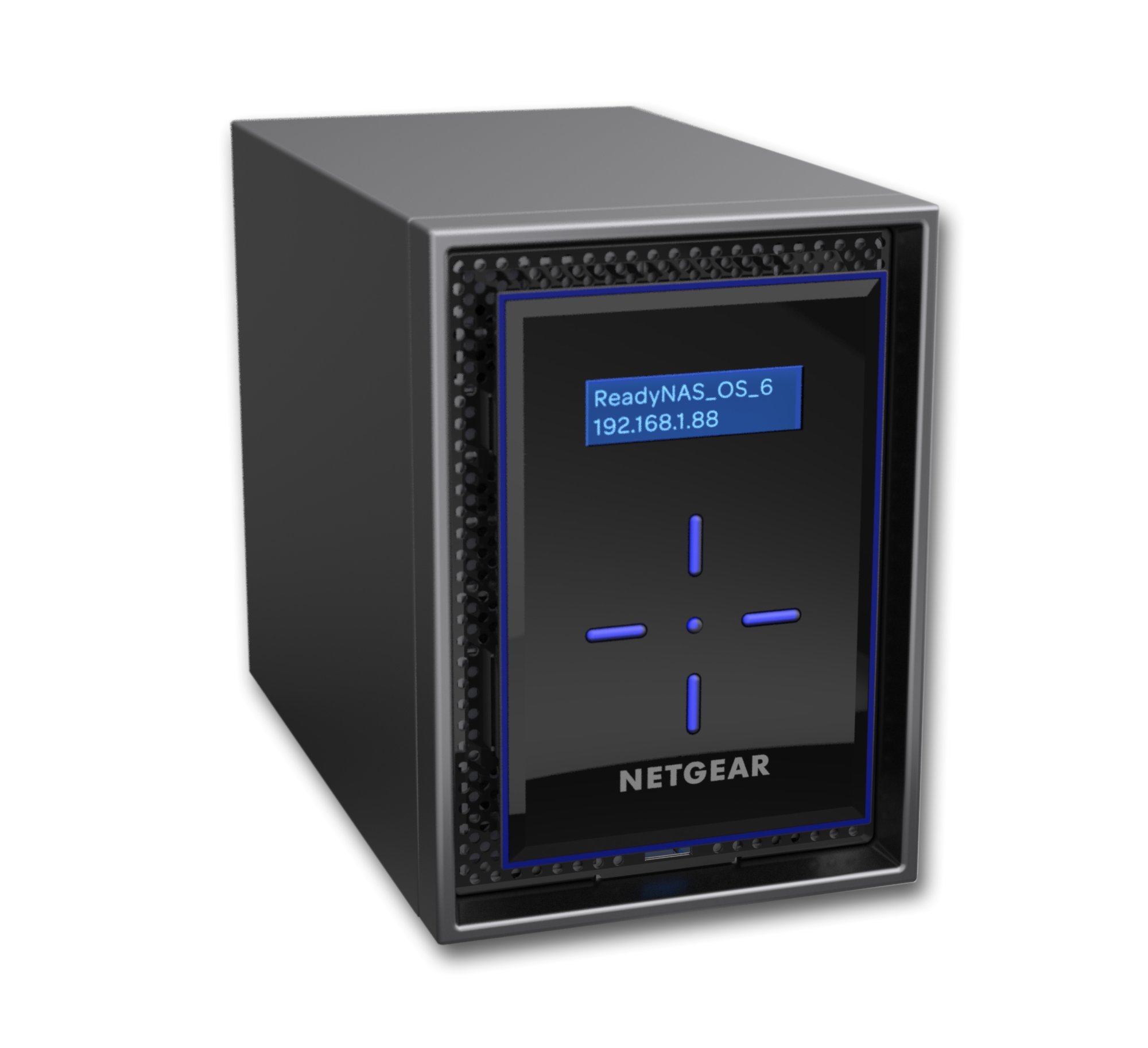 NETGEAR ReadyNAS RN422 2 Bay Diskless High Performance NAS, 20TB