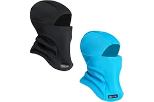 KOOLSOLY Kids Balaclava Face Mask, Winter Hat Face Warmer for Cold Weather Ski Mask for Boys Girls