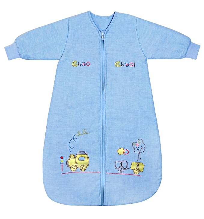 long sleeve baby sleeping bag 3.5 tog