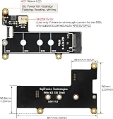 Geekworm X1001 M.2 NVMe SSD Shield for Raspberry Pi 5 view 2