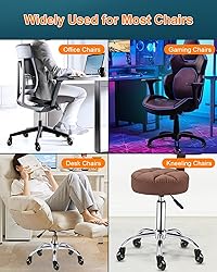 RidRed Office Chair Wheels - Replacement Rubber