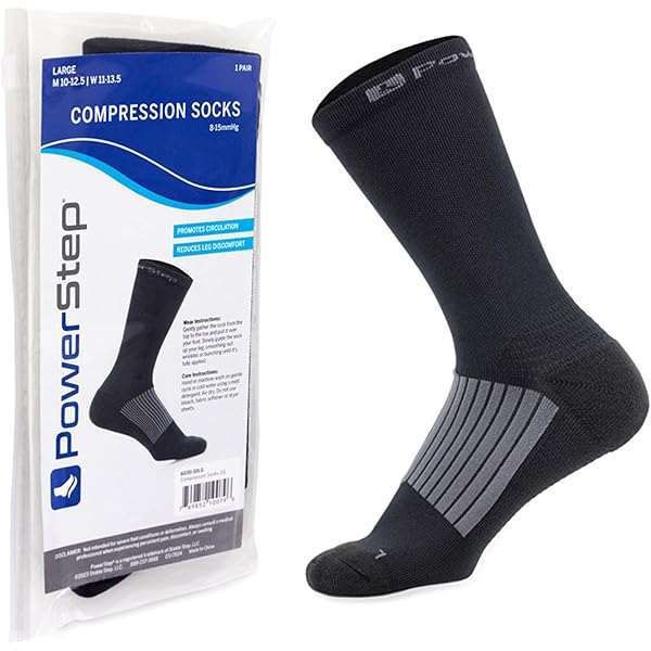 Amazon.com: G2 Compression Socks, Black/Gray, Men's X-Large