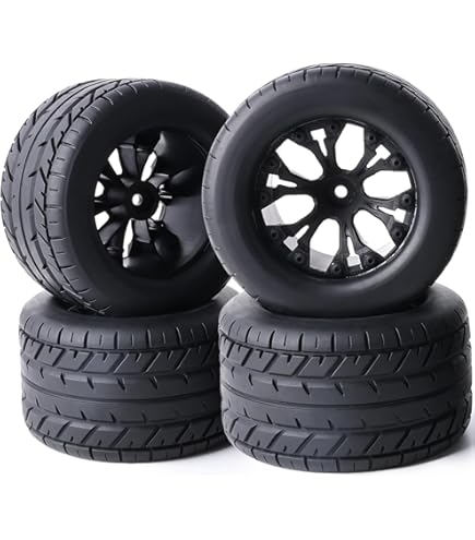 Traxxas Ruote Cromate All-Star Con Pneumatici Anaconda (assemblate, Incollate) - Adatte Per Modelli Nitro/elettrici (3776A)