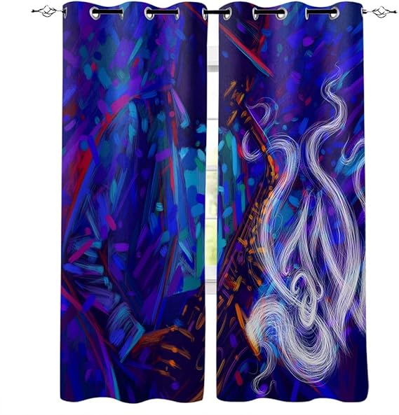 Amazon.com: Curtains 63 inch Length for Living Room ...