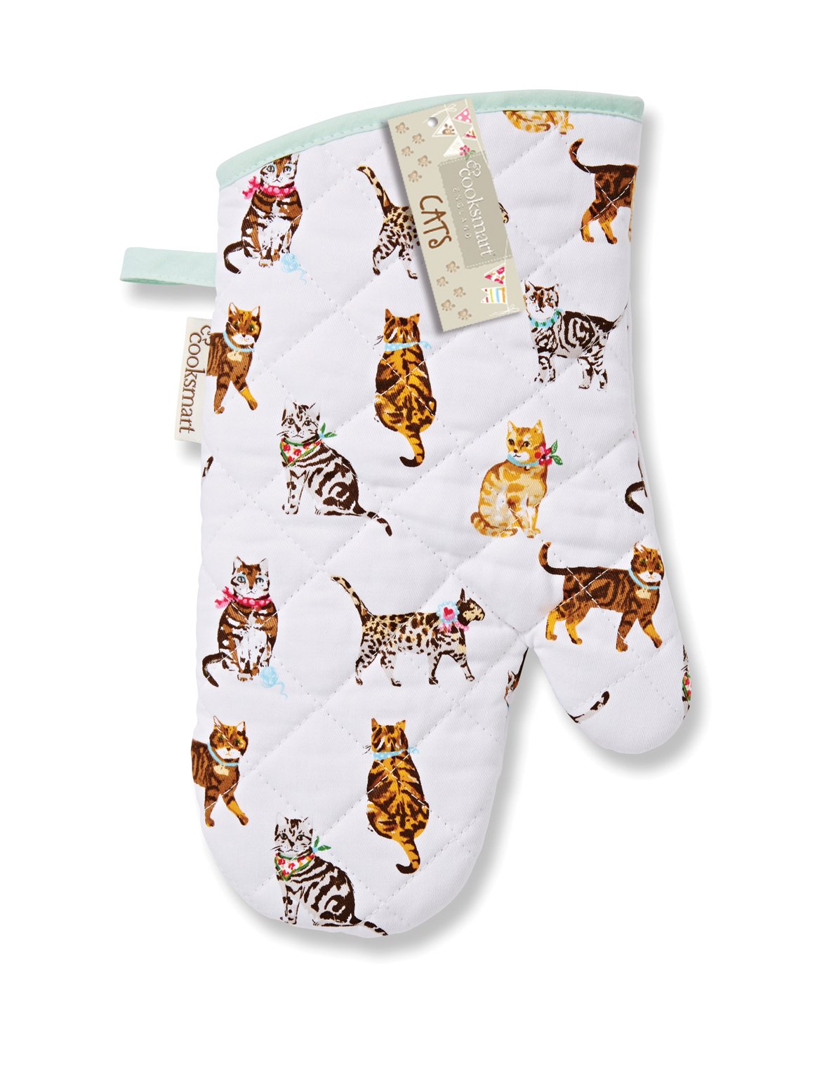 Cooksmart Cats on Parade Gauntlet, Multi-Colour