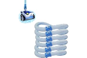 Garayma 6 Pack Pool Cleaner Hose,Swimming Pool Hoses for Inground Pools Vacuum Compatible with T3, T5,Mx8 Mx6 Replacement Parts,R0527700 Twist Lock Pool Vacuum Hose Replacement Kit 39 inches