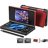 Aivuidbs RG DS Foldable Handheld Game Console RK3568 Anbernic RG DS Android 14 System two-Player Joystick Top and Bottom Dual Screen 4 inch OCA Full Touch Screen 4000mAh 3 + 32gb