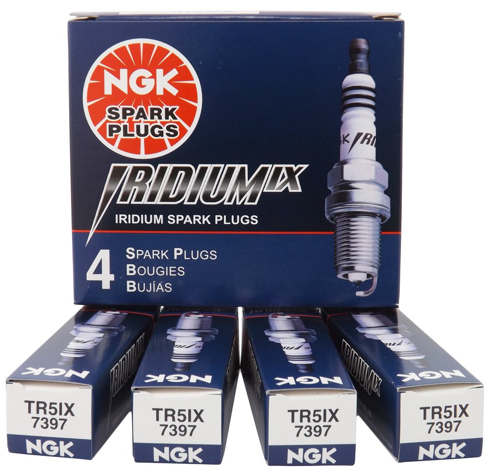 NGK (73974PK TR5IX Iridium IX Spark Plug, (Box of 4) Amazon.co.uk