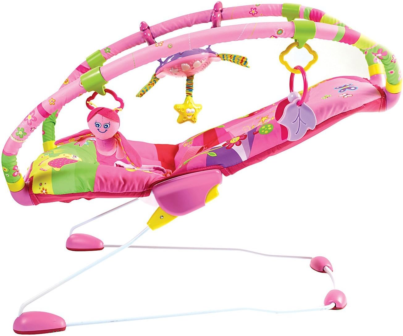 tiny love gymini bouncer pink