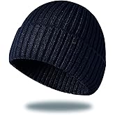 Irzaki Mens Beanie - Winter Hats for Men Women Cuff Fleece Beanie Knit Wool Skull Cap for Outdoor Activities and Daily Use