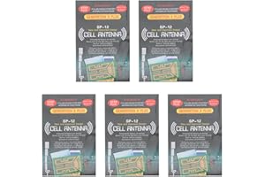 5pcs Improved Phone Signal Stickers, Portable Mobile Phone Signal Enhancement Stickers, for Elevators Cars Buildings Tunnels 