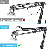 YOUSHARES Blue Yeti Mic Stand with Pop Filter Suspension Arm Pro by YOUSHARES view 3