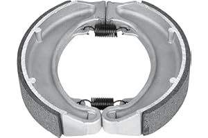Chabushi Rear Brake Shoe for Honda Fourtrax TRX 250 1985-1987/TRX 300 1988-2000, ATC 250ES 1985-1987 Drum Brake Shoe Set