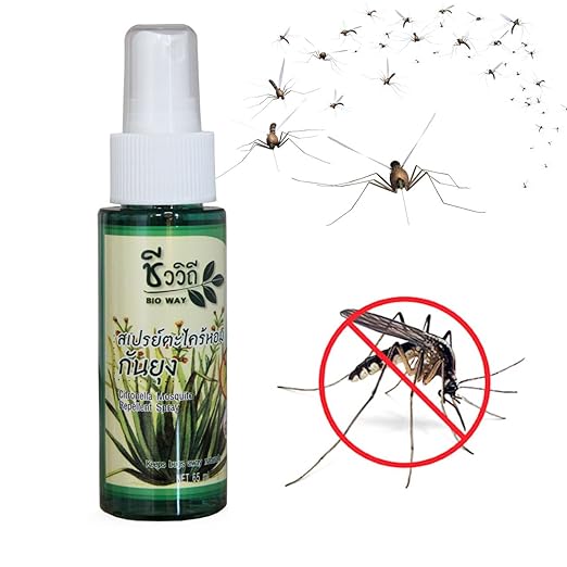 Mosquito Insect Repellent Spray Natural Citronella Oil Killer New Mesh Net Fly
