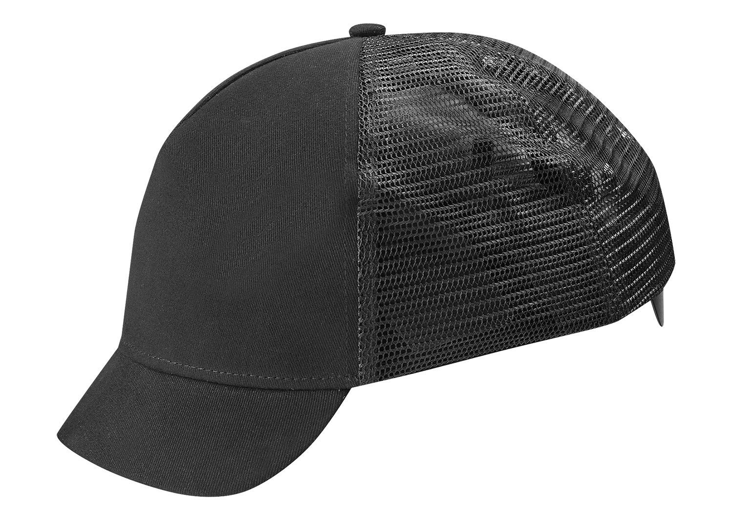 Uvex U-Cap Vent Mesh Bump Cap - Short Peak - Black - 60-63 cm 60-63 cm