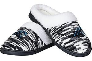 FOCON FOCO NFL Sherpa Lined Colorblend Cup Sole Slippers