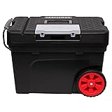 CRAFTSMAN Rolling Tool Box with Wheels, Includes