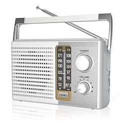 Yewrich AM FM Radio with Best Reception, Portable