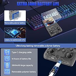 30000 Games in 1Handheld Game Console,3.5-Inch IPS
