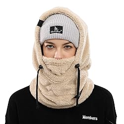 Shy Velvet Balaclava Ski Mask Wind-Resistant Winter