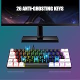 RedThunder 60% RGB Gaming Keyboard and Mouse Combo UK Layout view 7