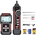 NOYAFA NF-8209S Network Cable Tester, Ethernet Cable Tester with PoE,NCV,Cable Length Test,Port Flashing,Multi-Function Trouble-Free Line Scan Mode,CAT5,CAT6 Line Tracer,LAN Network Cable Tracer Kits
