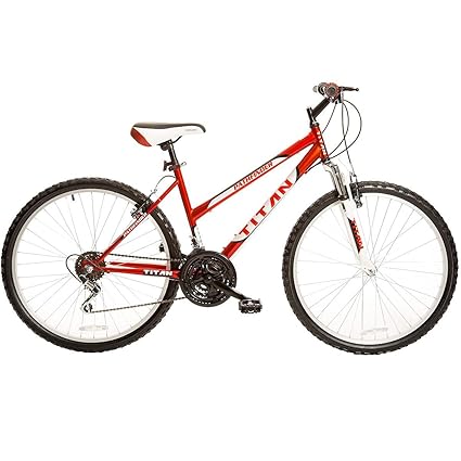 Titan Womens Pathfinder 26 Inch Mountain Bike #womens #hybrid #bike Titan Womens Pathfinder 26 Inch Mountain Bike